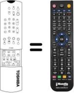 Télécommande équivalente CT-9900