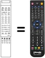 Télécommande équivalente Salora 28 M 91