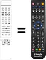 Replacement remote control 5652 20 81