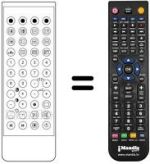 Télécommande équivalente UKV 504
