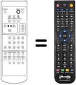 Télécommande équivalente 1007062000