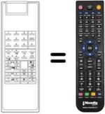 Télécommande équivalente UNIVERSUM 56520965
