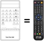 Replacement remote control TP 380