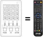 Replacement remote control UNIVERSUM 9225617