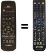 Télécommande équivalente V756260