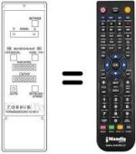 Replacement remote control VC-66 G