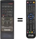 Télécommande équivalente VC-90 B