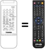 Replacement remote control VT-31 G