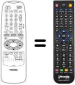 Télécommande équivalente VT-404 G