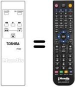 Télécommande équivalente VT-B1E