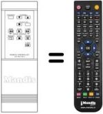 Télécommande équivalente VT-RM 110 E