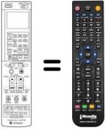 Télécommande équivalente VT-RM 773 E