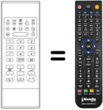 Télécommande équivalente Waltham WT 770