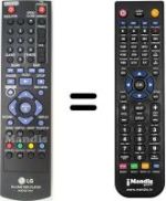 Gleichwertige Fernbedienung LG BD 350