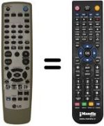 Télécommande équivalente LG LH 6231 P