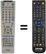 Télécommande équivalente TEAK PL-D 200 V