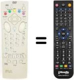 Télécommande équivalente Saba DSA 100 E