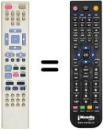 Télécommande équivalente Inno Hit IH 1000