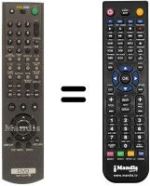 Gleichwertige Fernbedienung Sony DVP-NS 930