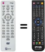 Replacement remote control Telesystem TS 5.2 VX