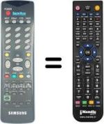 Télécommande équivalente Samsung 14C3F3