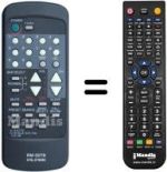 Télécommande équivalente Orion 076L078090