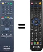 Gleichwertige Fernbedienung Sony BDP-S570