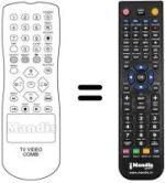 Télécommande équivalente REMCON843