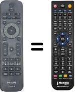 Replacement remote control Philips 37PFL3403D / 12