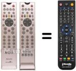 Télécommande équivalente REMCON959
