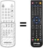 Gleichwertige Fernbedienung Samsung 3F14-00033-071