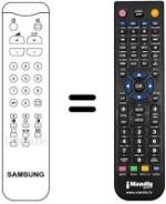 Gleichwertige Fernbedienung Samsung CB5062A