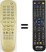 Télécommande équivalente Philips 482221830617