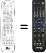 Replacement remote control LG RE32FZ10PX