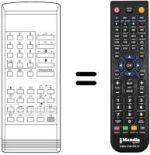 Replacement remote control REMCON274