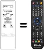 Télécommande équivalente Thorn 3V48