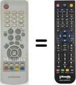 Gleichwertige Fernbedienung Samsung AA59-00312J