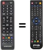 Replacement remote control Samsung PS51F4500