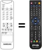 Télécommande équivalente AA59-10081N