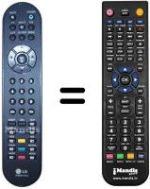 Télécommande équivalente LG 20LS2R