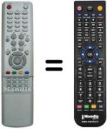 Télécommande équivalente Samsung BN59-00463A