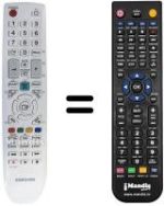 Gleichwertige Fernbedienung Samsung BN59-00864A