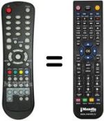 Télécommande équivalente United UTV21X83D