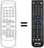 Télécommande équivalente RC34-4S