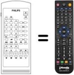 Télécommande équivalente REMCON1011