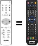 Télécommande équivalente REMCON1383