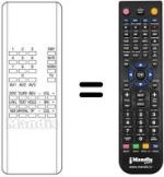 Télécommande équivalente REMCON1259
