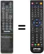 Télécommande équivalente CT-9293