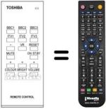 Télécommande équivalente CT-933