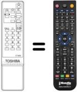 Télécommande équivalente CT-9450